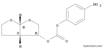 Molecular Structure of 252873-35-1 ((3R,3αS,6αR)-Hexahydrofuro[2,3-β]furan-3-yl-4-nitrophenyl carbonate)